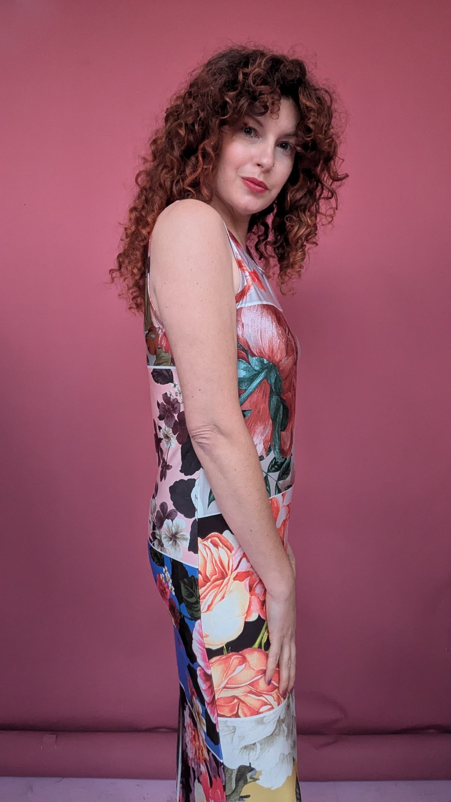 Sample Patchwork Maxi Dress