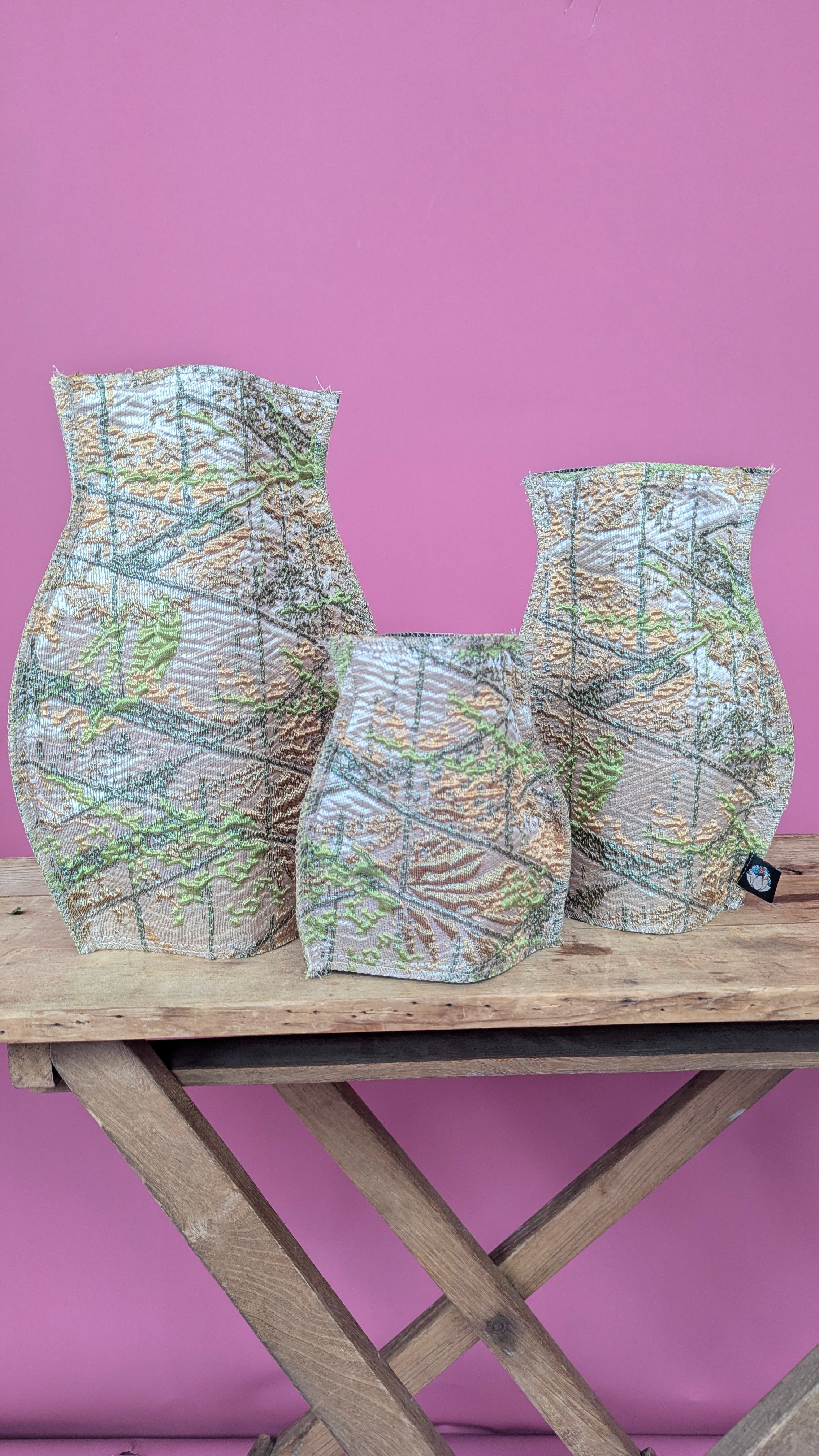 Pop Up Vase in Lichen - Megan Crook