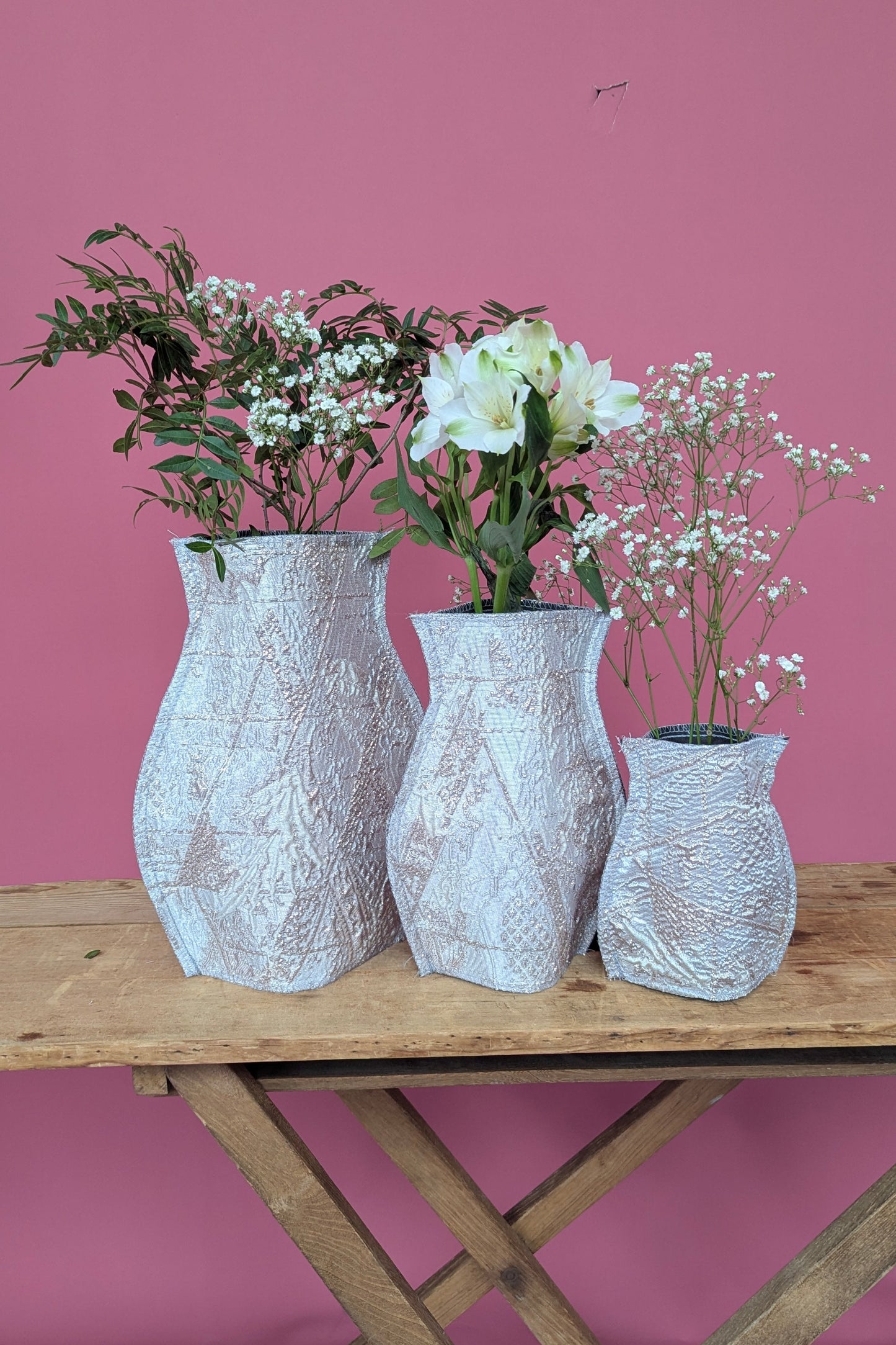 Pop Up Vase in Ivory