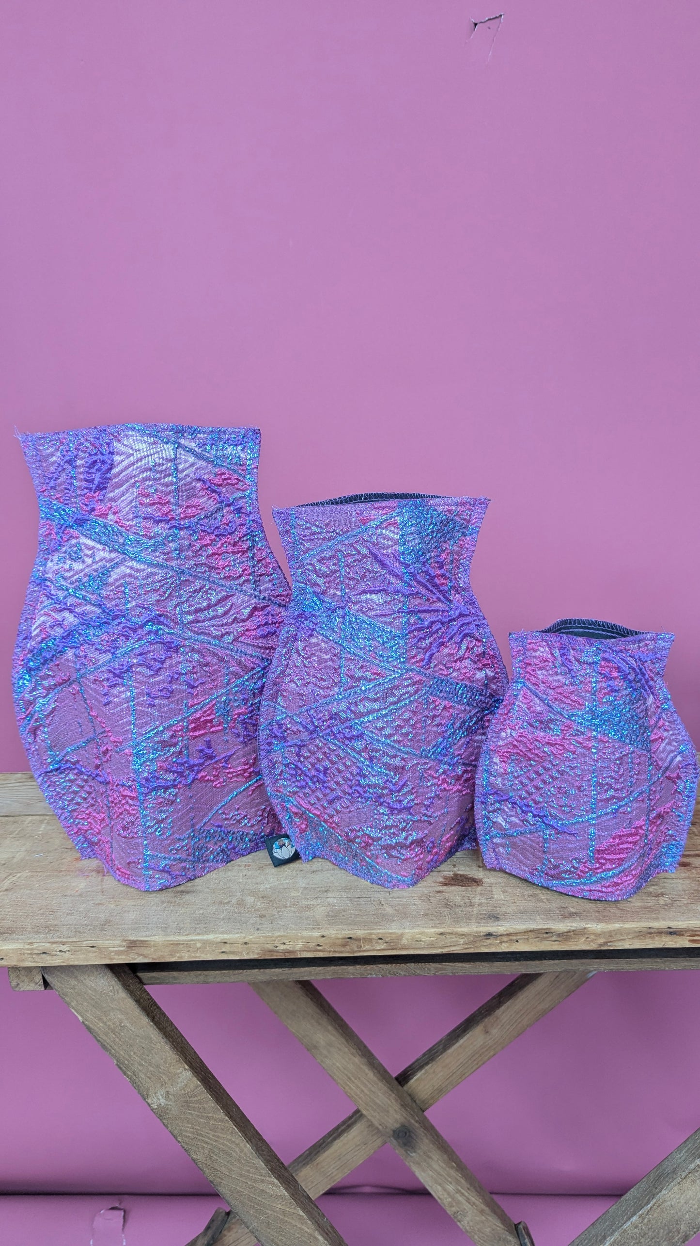 Pop Up Vases in Pretty in Pink