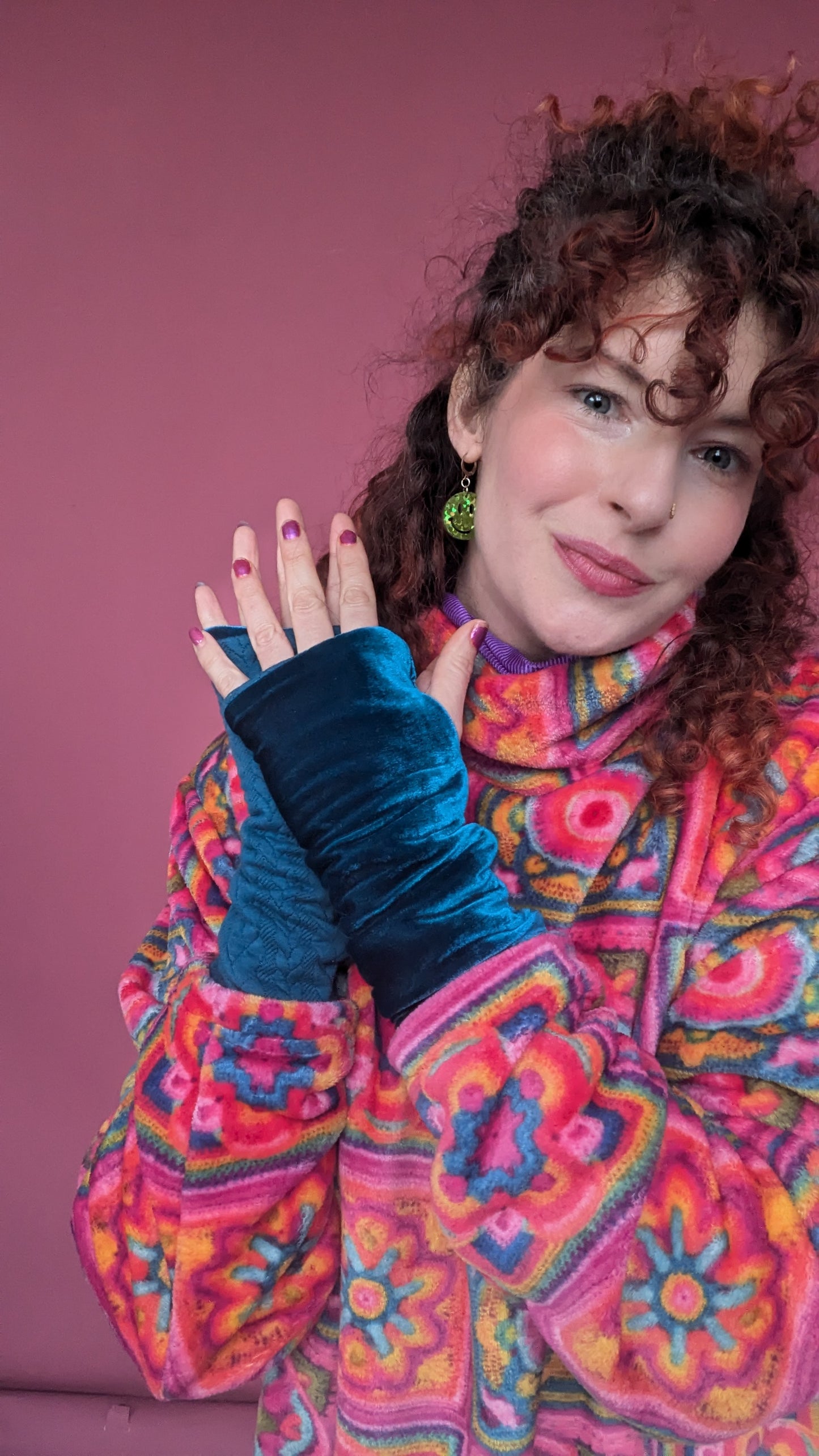 Reversible Hand Warmers in Diesel Teal