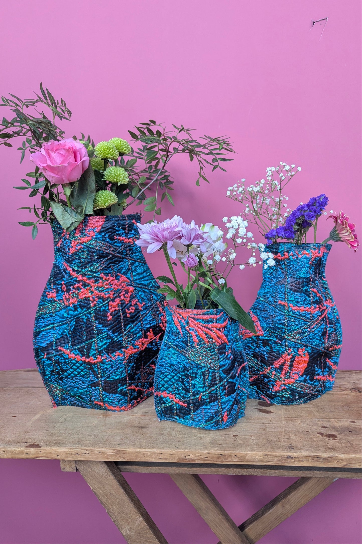 Pop Up Vase in Neon Twilight