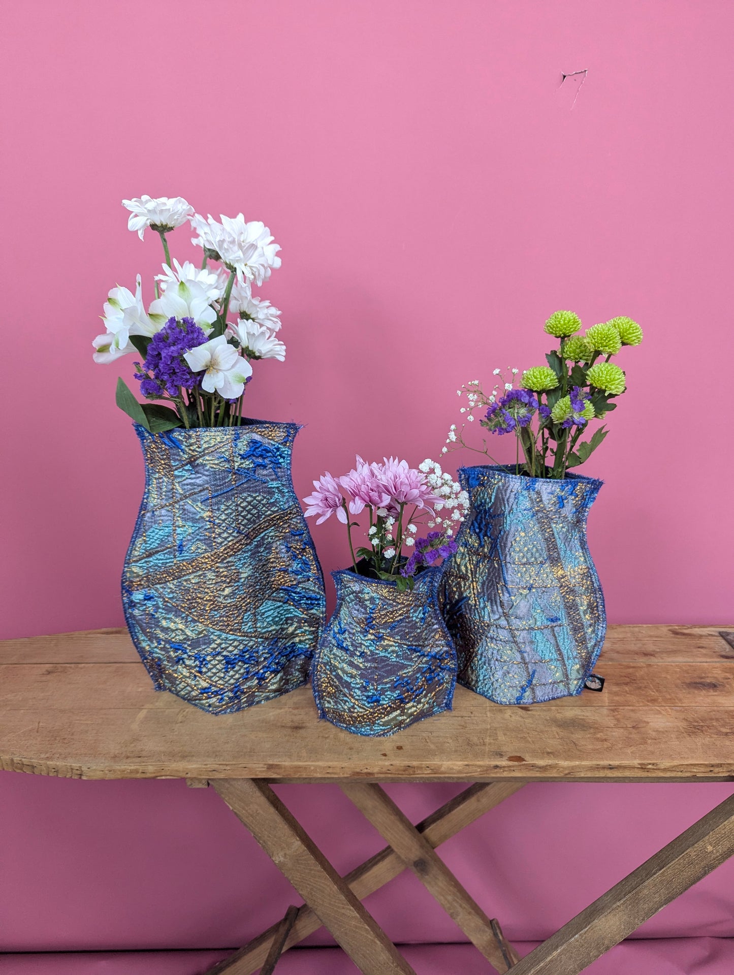 Pop Up Vase in Ocean Breeze