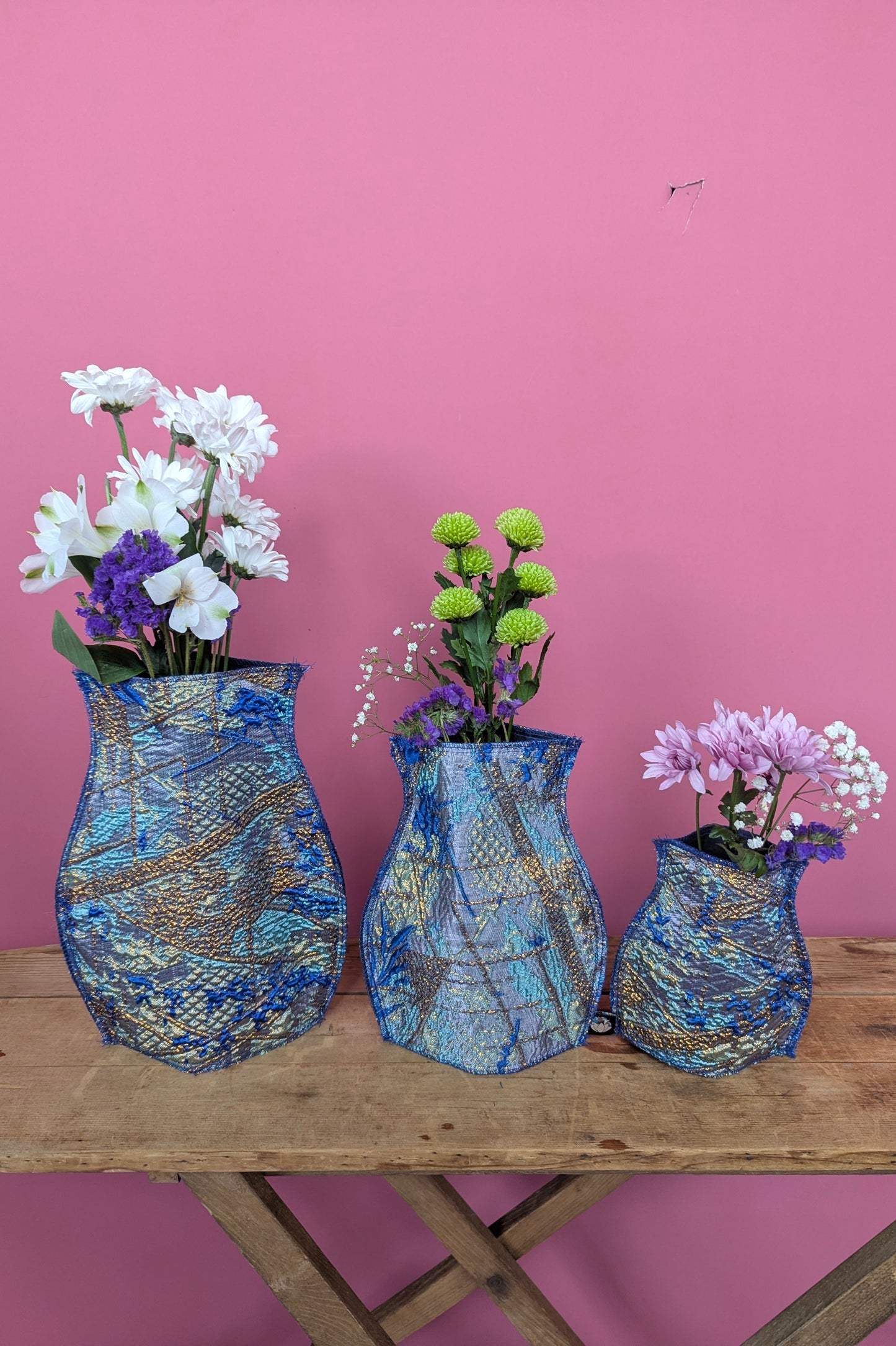 Pop Up Vase in Ocean Breeze