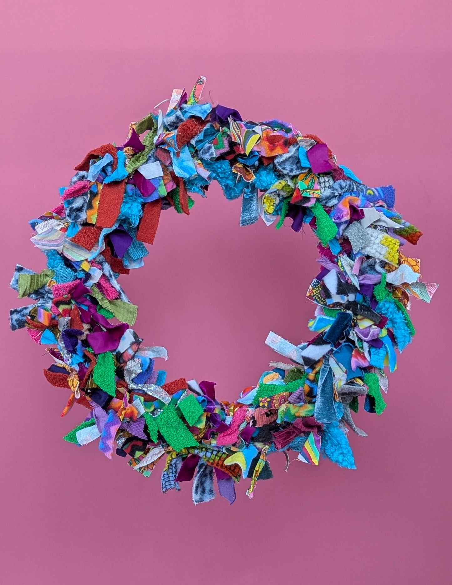 DIY Fabric Wreath Kit