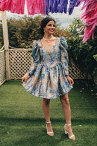 Regency Dress in Ocean Breeze - Megan Crook