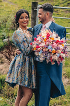 Regency Dress in Ocean Breeze - Megan Crook
