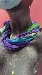 Silk Yarn Necklace in Alchemy - Megan Crook
