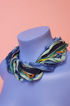 Silk Yarn Necklace in Beach Hut - Megan Crook