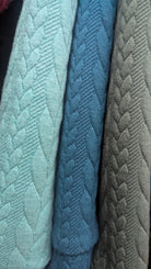 * Patchwork Batwing Pullover in Burgundy (+3 colours) - Megan Crook