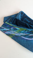 Embellished Wool & Velvet Neck Wrap in Diesel - Megan Crook