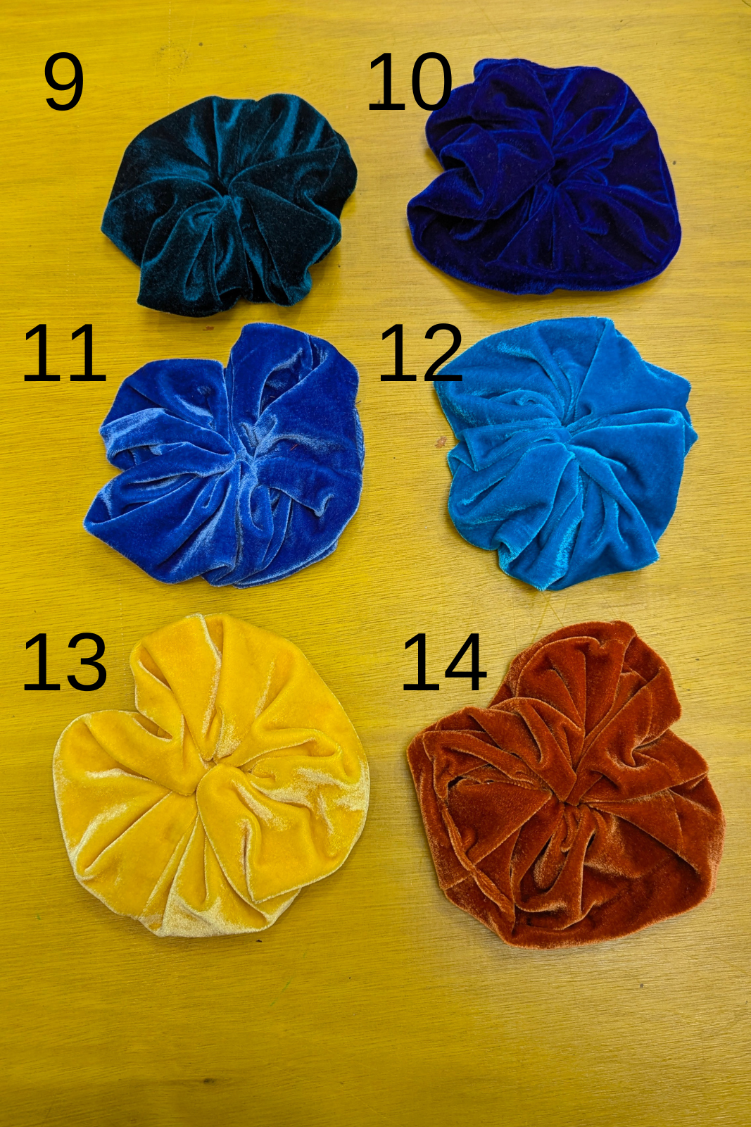 Velvet Hair Scrunchie - 14 colours