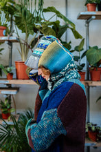 Load image into Gallery viewer, 1 of 1 Patchwork Hood - Aqua