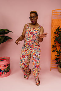 New Relaxed Fit Jumpsuit in Floral
