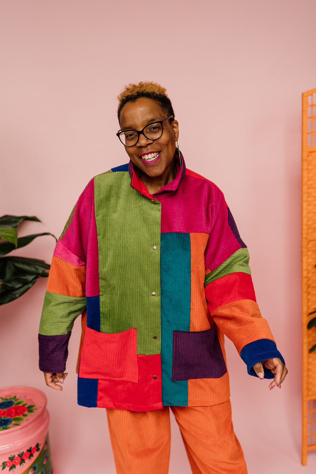 Patchwork Zero Waste Chore Jacket