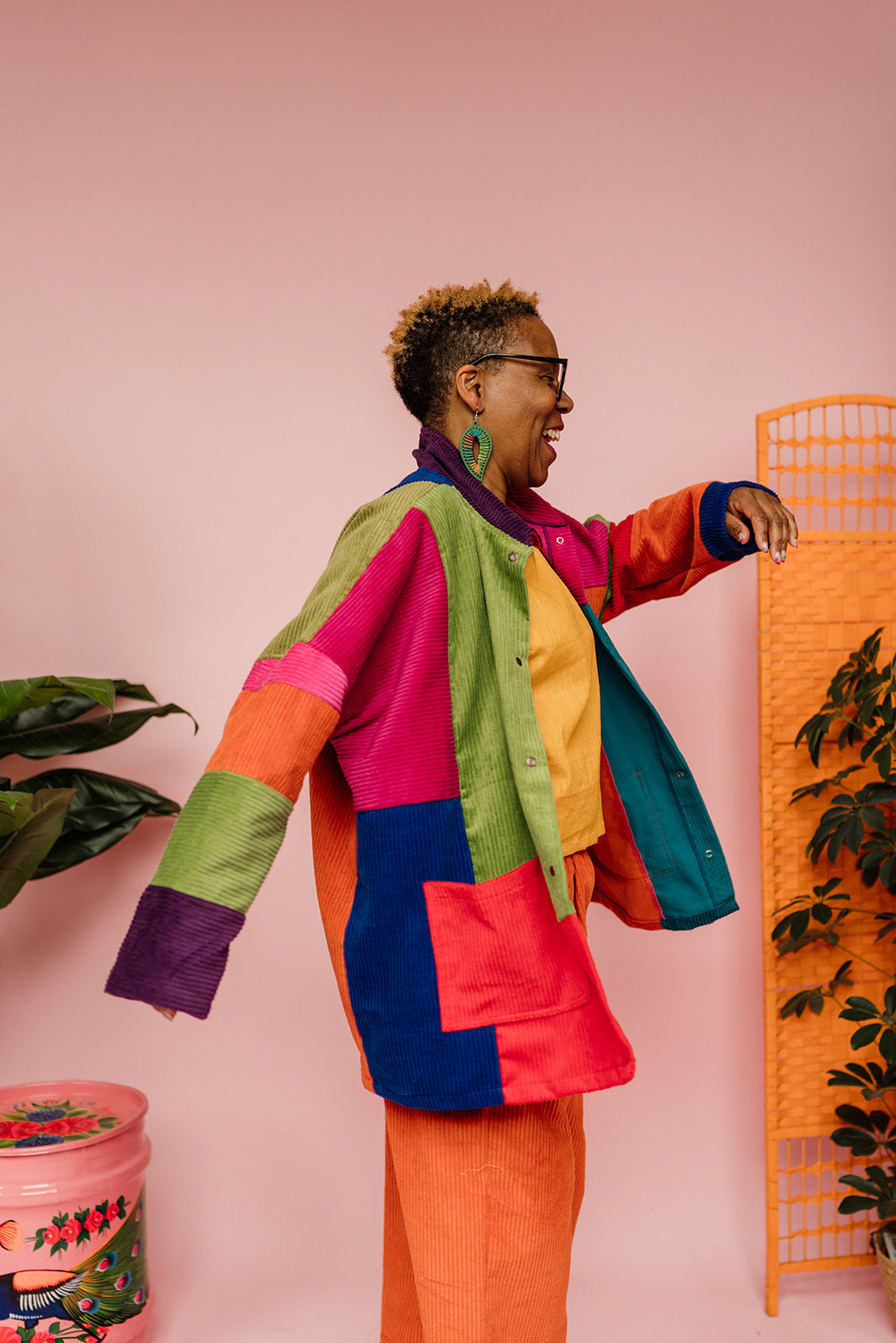 Patchwork Zero Waste Chore Jacket