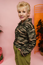 SALE - Liberty Box Jacket in Green Mountain M - Megan Crook