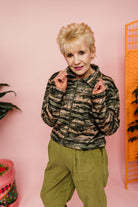 SALE - Liberty Box Jacket in Green Mountain M - Megan Crook