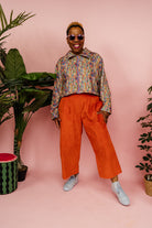 SALE - Liberty Box Jacket in Pale Multi L - Megan Crook