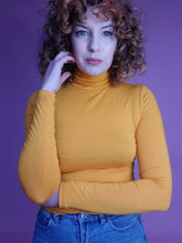Load image into Gallery viewer, Long Sleeved Turtleneck Marigold