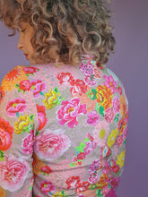 Load image into Gallery viewer, Long Sleeved Turtleneck in Pink Floral