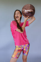 Load image into Gallery viewer, Pink Velvet Easy Fit Tee - Top - Megan Crook