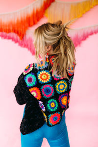 MIY Crochet Starburst Back Cardigan - Cardigan - Megan Crook