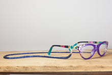 Load image into Gallery viewer, Glasses Chain in Blue - Necklace - Megan Crook