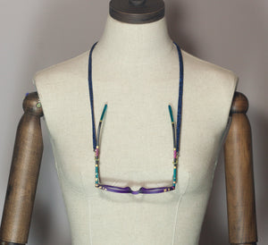 Glasses Chain in Blue - Necklace - Megan Crook