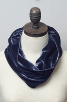 Velvet Cowl in Steel Grey - Accessories - Megan Crook