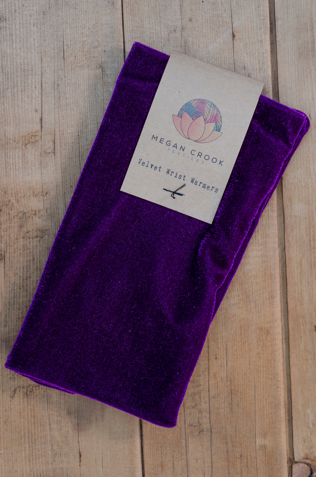 Wrist Warmers Set in Purple - Accessories - Megan Crook