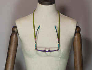 Glasses Chain in Lime - Necklace - Megan Crook