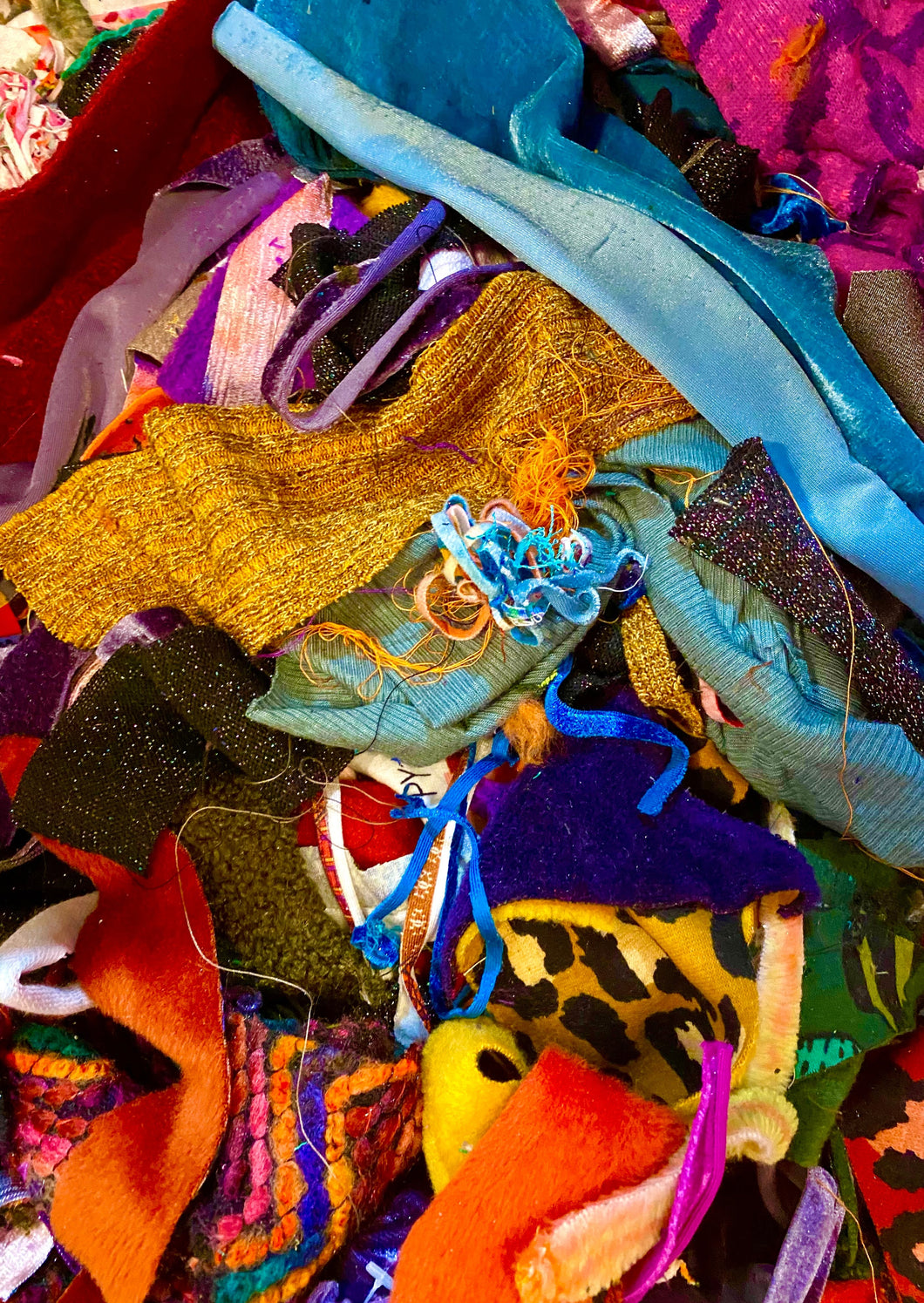 Fabric Scraps – Megan Crook Textiles