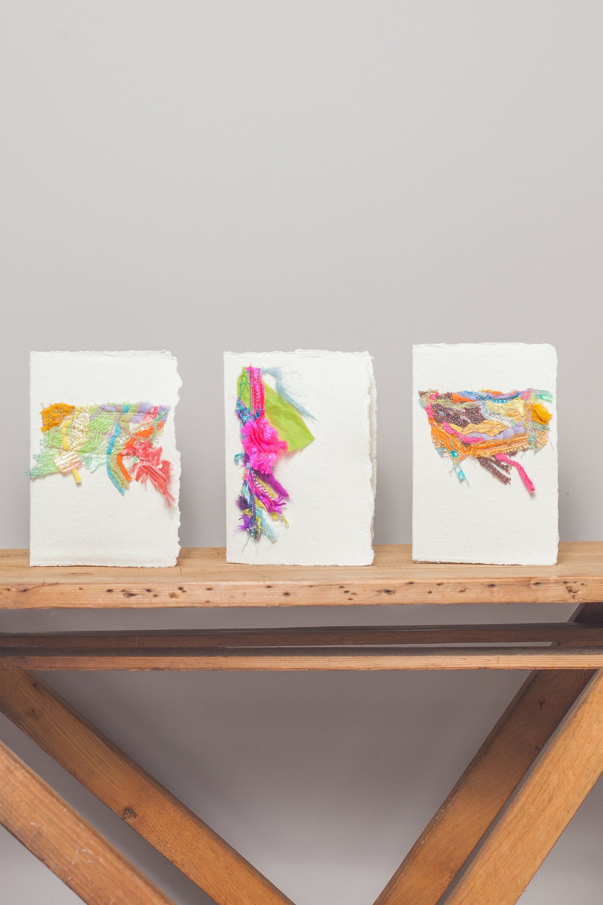 Embellished Cards - Fabric - Megan Crook