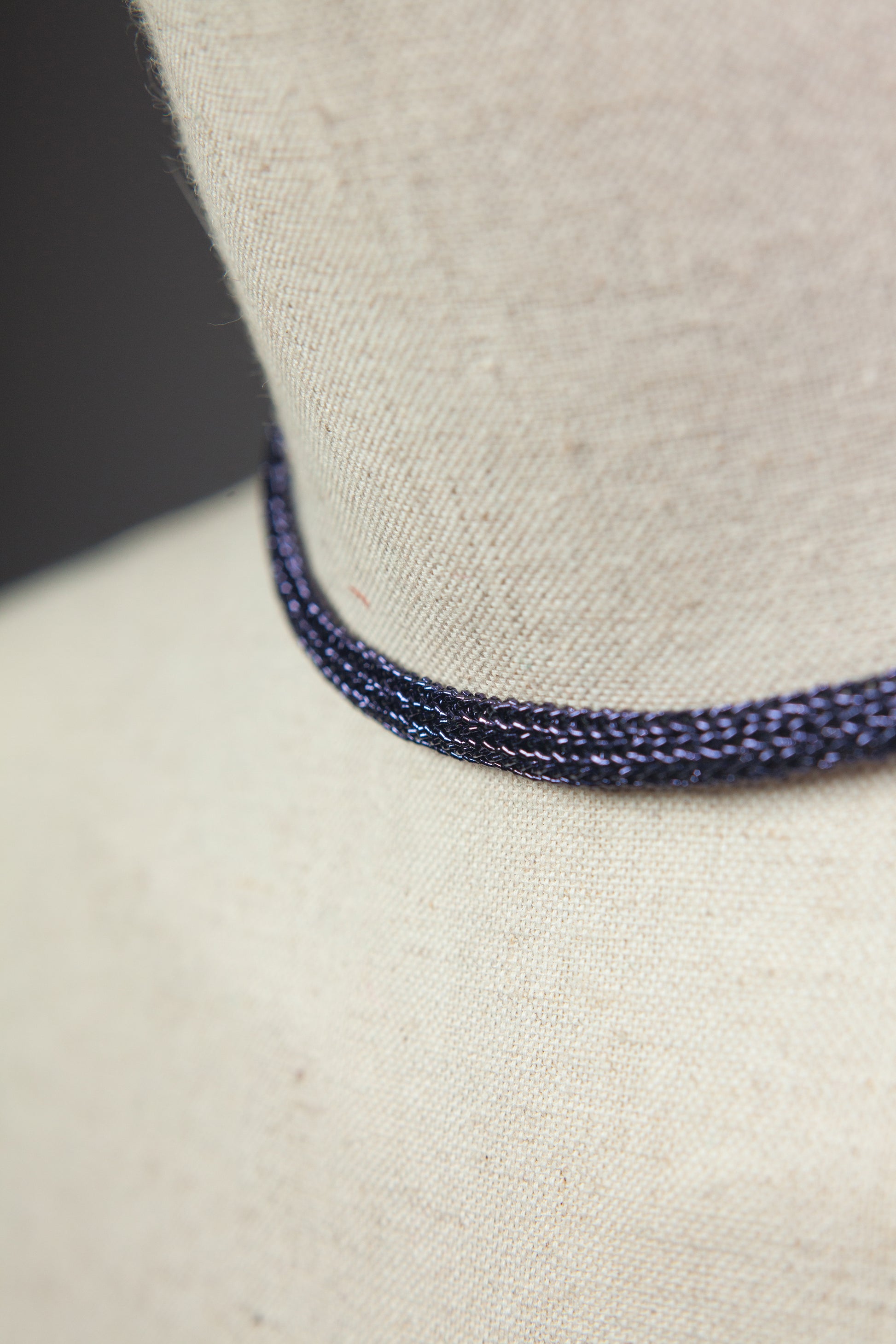 Chain Necklace in Purple - Necklace - Megan Crook