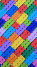 Load image into Gallery viewer, Long Sleeved Turtleneck in Rainbow Lego