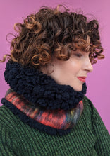 Load image into Gallery viewer, Mohair Snood in Red Tartan
