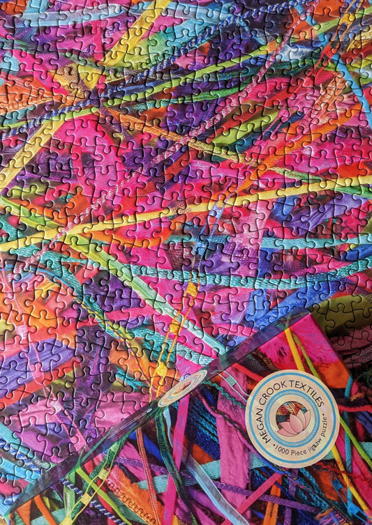 Rainbow Yarn Jigsaw Puzzle