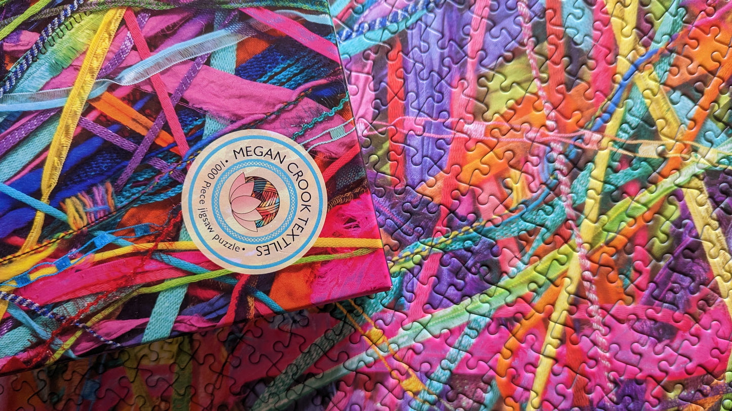 Rainbow Yarn Jigsaw Puzzle