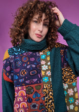 Load image into Gallery viewer, Patchwork Boucle Jumper