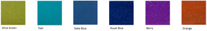 Embellished Wool & Velvet Neck Wrap in Royal Blue - Scarf - Megan Crook