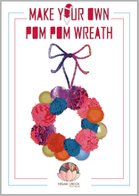 Load image into Gallery viewer, Pompom Wreath Kit