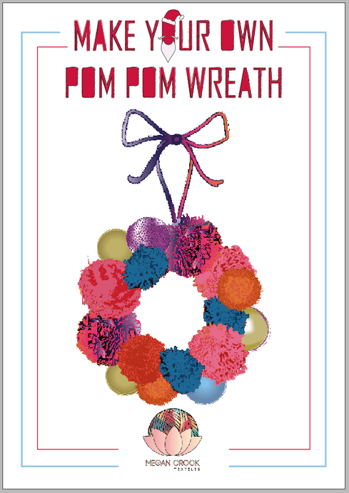 Pompom Wreath Kit